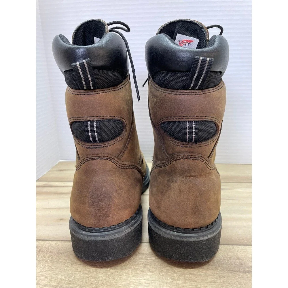 Red Wing 8” steel toe waterproof work boots 2211 size 9.5